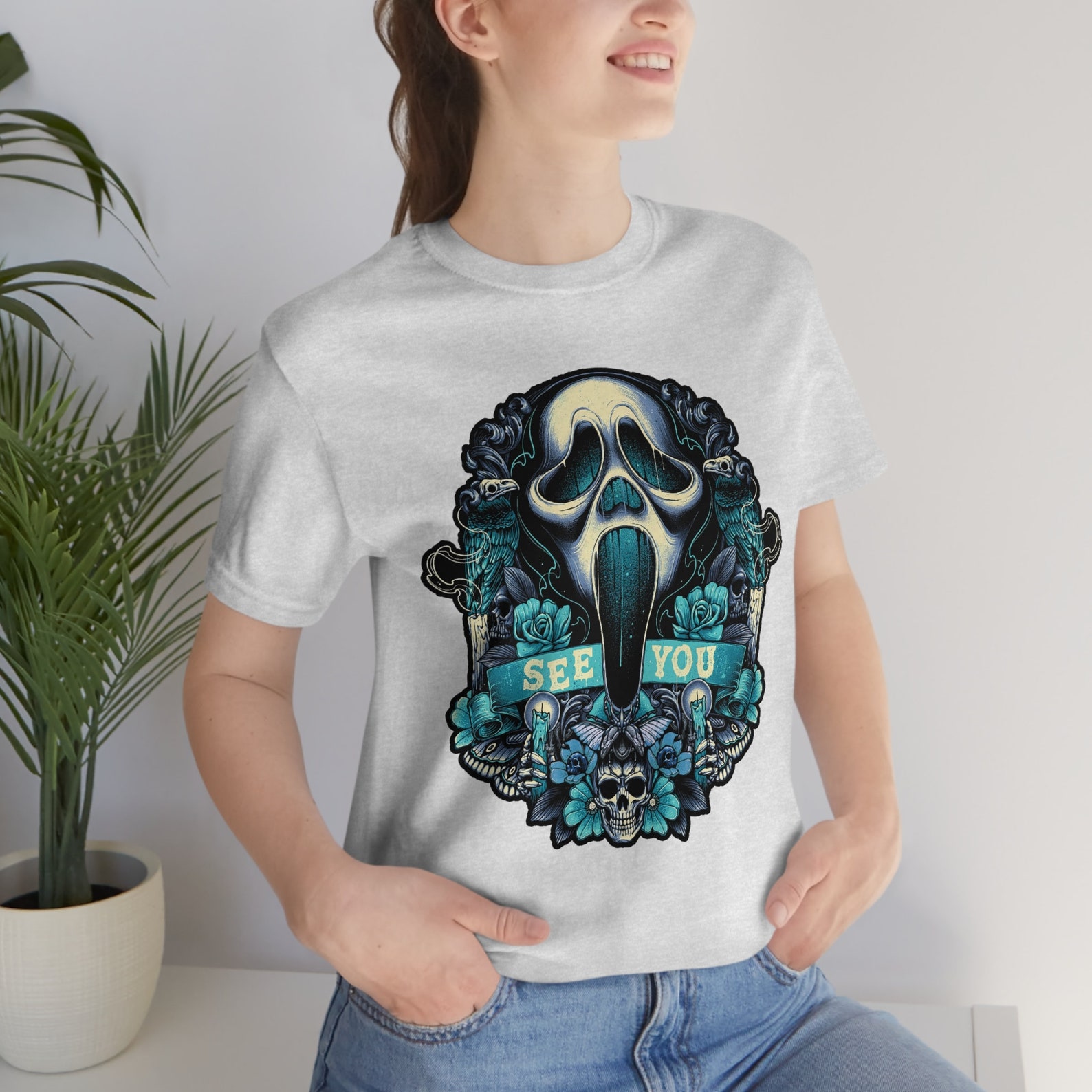 Scream Ghostface Shirt, Scream Ghost Face Shirt, Ghostface Gifts