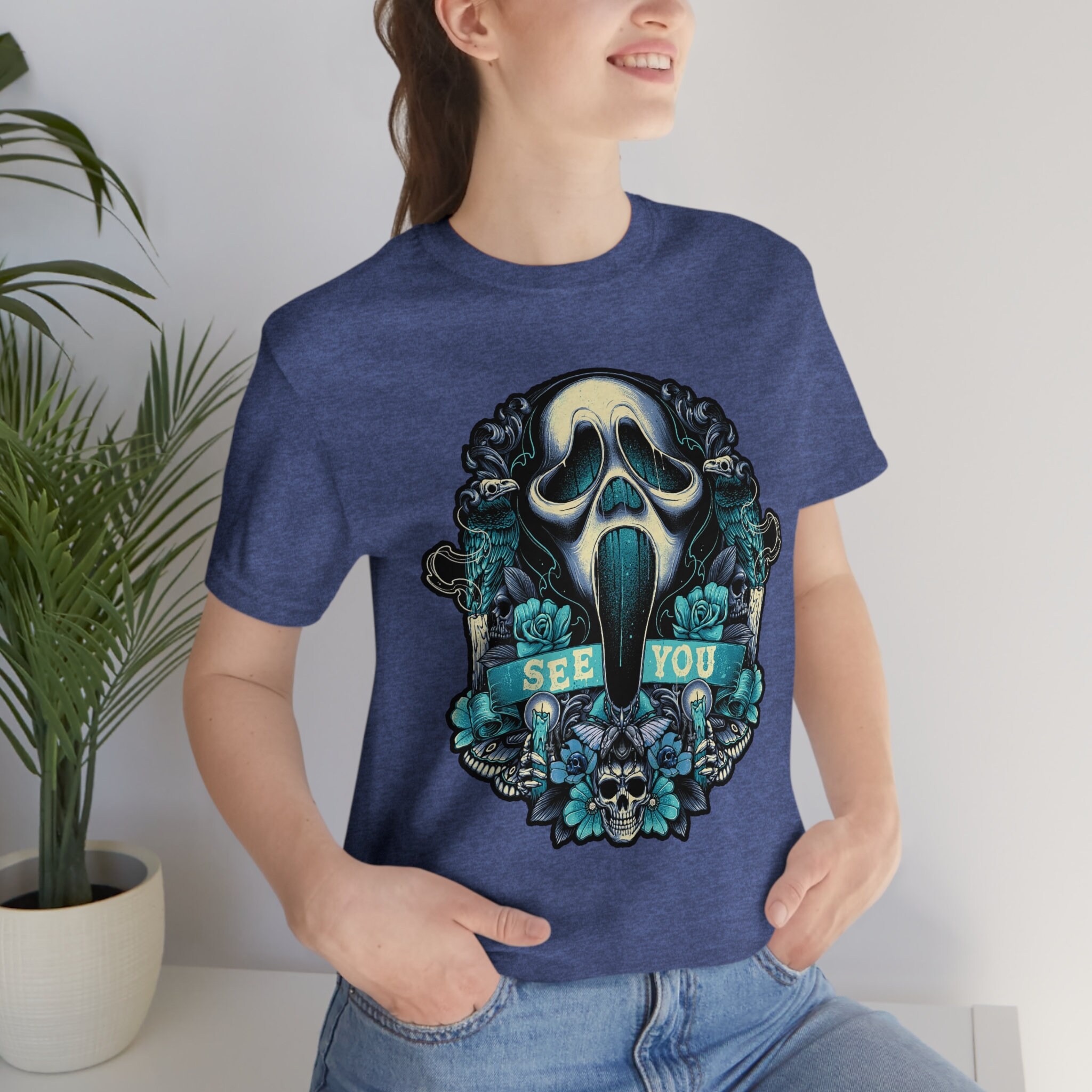 Scream Ghostface Shirt, Scream Ghost Face Shirt, Ghostface Gifts