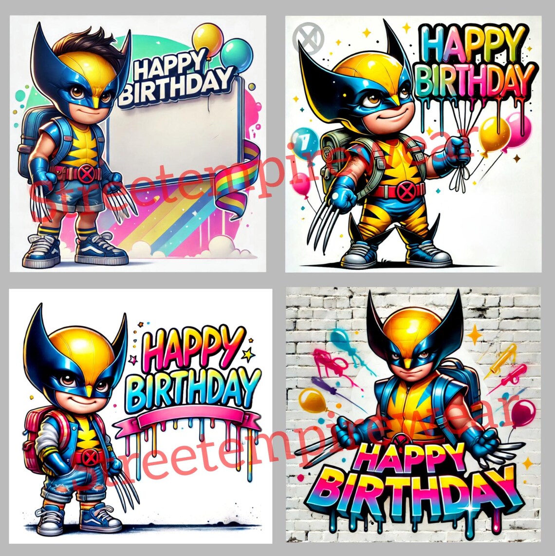 Happy Birthday Toddler Wolverine, 