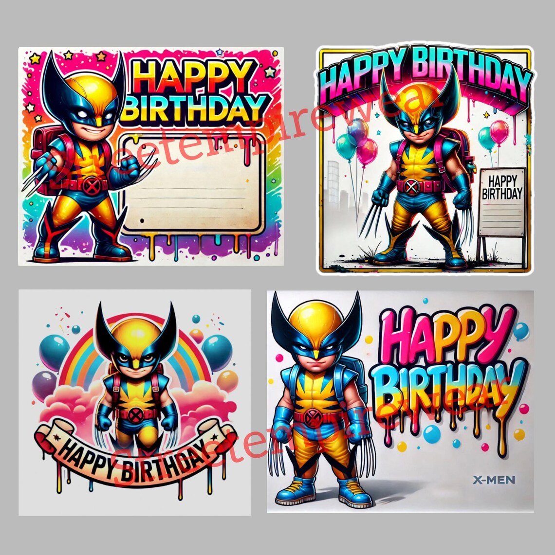 Happy Birthday Toddler Wolverine, 