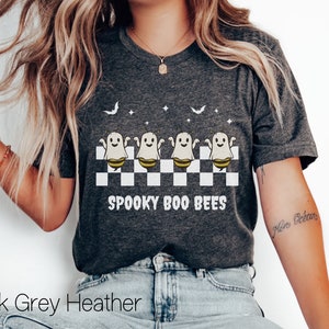 Spooky Boo Bees Halloween Shirt,Boo Bees T-Shirt,Ghost Bees Tee,Bee Lover Shirt,Beekeeper Halloween Shirt,Gift For Bee Lover,Shirt for Women