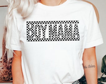 Camisa retro de mamá niño, camisa de mamá a cuadros, camiseta de mamá niño, camisa del día de las madres, camiseta de mamá de niños, regalo para mamá, camiseta vintage de mamá niño, hijo mamá