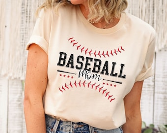 Baseball Mom shirt,Baseball Game Day Shirt for Women,Mom Baseball Shirts,Sports Mom tee,Game Day Tee for Women,Baseball Shirt For Women