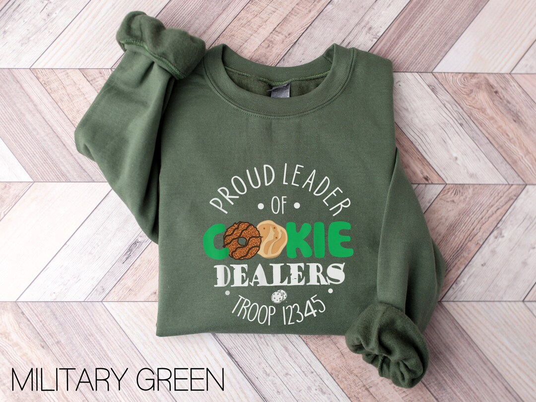 Custom Girl Scout Leader Sweatshirt,custom Troop Number Shirt