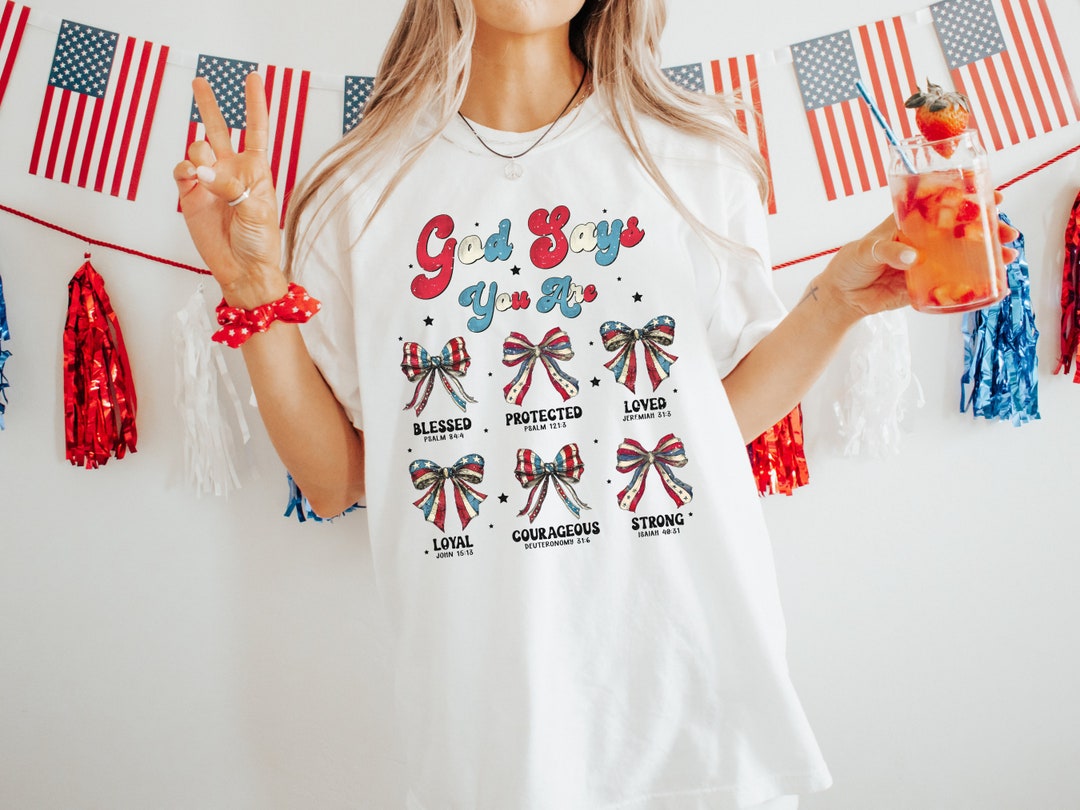 religious fourth of july shirts