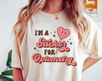 Funny Valentine's Day Optometry Shirt, Optometrist Valentine T-Shirt, Vision Assistant TShirt, Valentines Optician Gifts, Retro Style Shirts