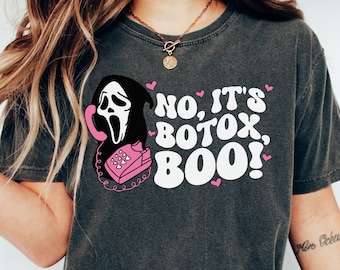 Funny Retro Botox Halloween Comfort Colors Shirt, Retro Halloween Botox Dealer Crewneck Shirt, Aesthetic Nurse Injector Halloween Shirt