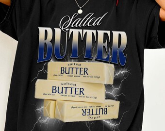 Comfort Colors® Butter Bootleg Shirt, Stick of Butter Shirt, Butter Lover, Bootleg Foodie Graphic Shirt, Culinary Shirt, Cook Shirt, Baker