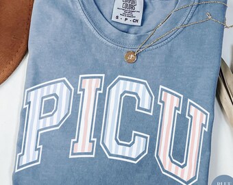 PICU RN Shirt Comfort Colors Pediatric Nurse Retirement Gift Pediatric Intensive Care Nurse Appreciation Gift Baby Nurse Practitioner