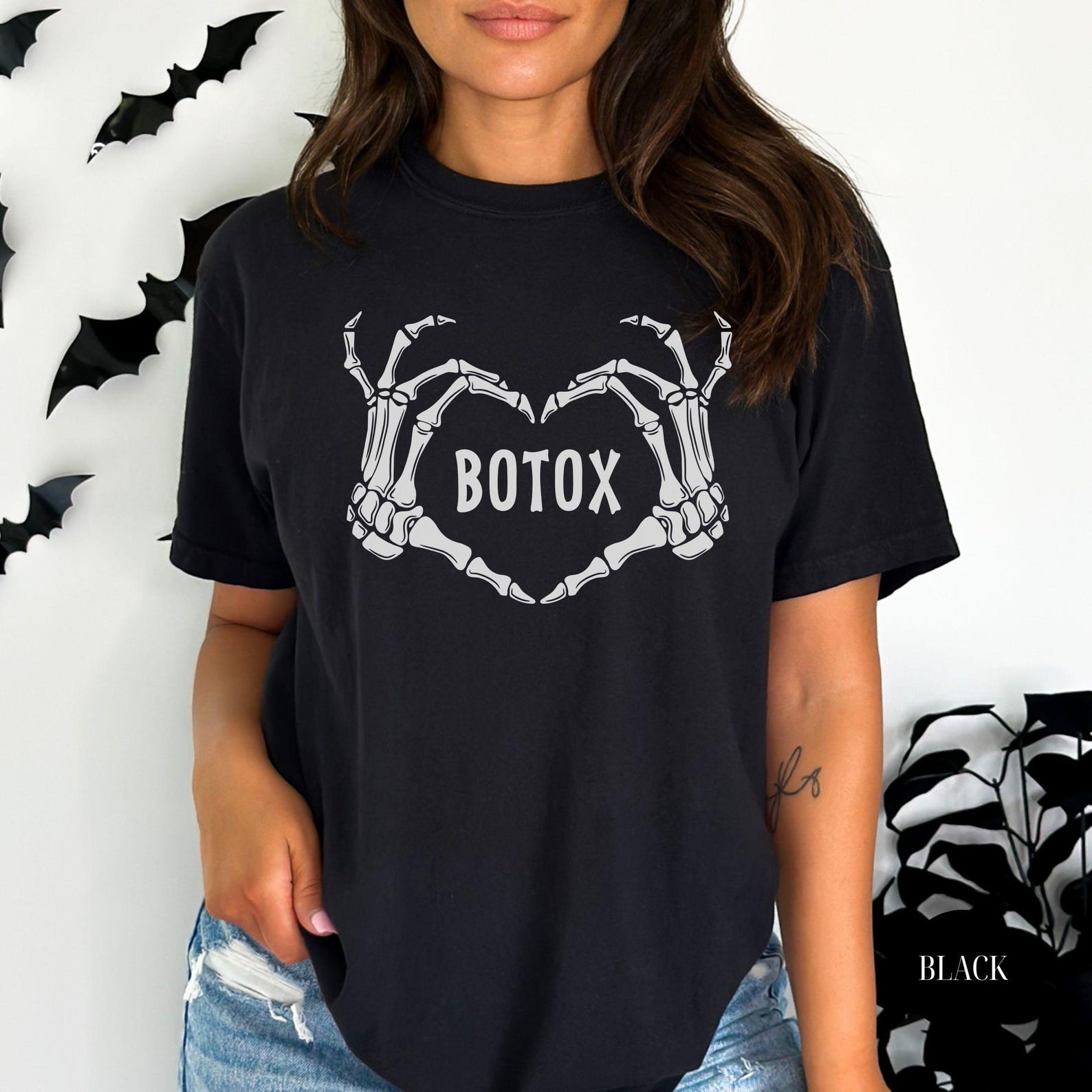 Botox Dealer Skeleton Halloween Shirt, Spooky Aesthetic Nurse Injector ...
