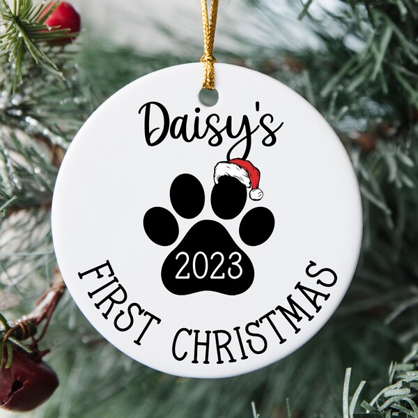Dogs First Christmas Etsy