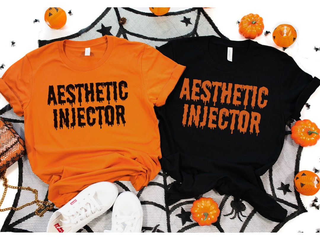 Spooky Aesthetic Injector Halloween Shirt, Scary Halloween Nurse ...
