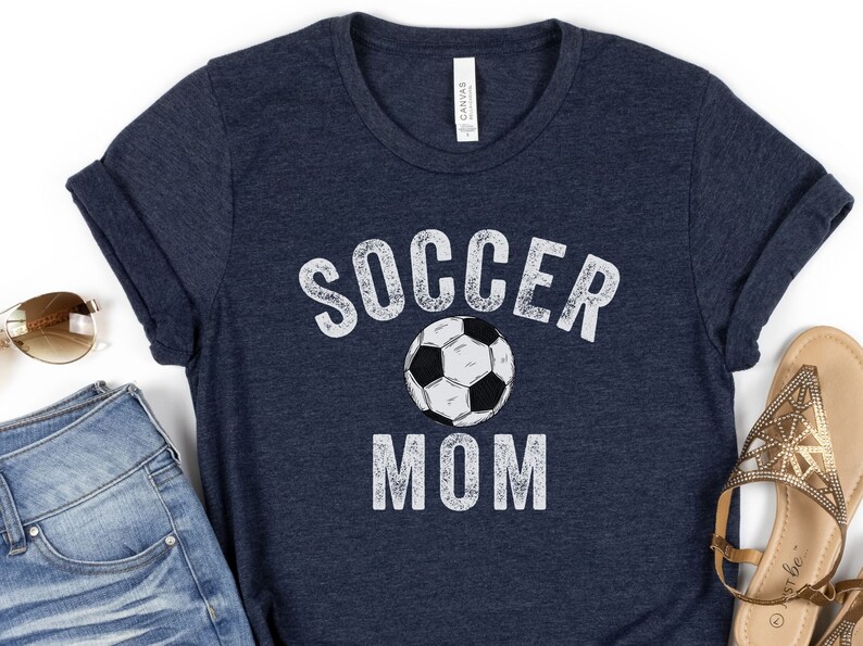 Mom Soccer Shirts Team Soccer Mom Shirts Soccer Game Day Etsy