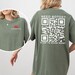 Aesthetic Botox Nurse Injector Custom QR Code Shirt for Botox Dealer ...