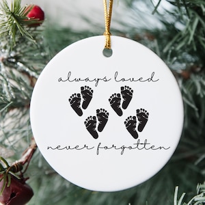 Regalo de aborto espontáneo personalizado para mamá y papá, adorno de aborto espontáneo, regalo por pérdida de bebé, recuerdo de pérdida de un hijo, regalo de aborto espontáneo, regalo de simpatía por aborto espontáneo