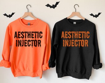 Halloween Aesthetic Injector Sweatshirt, Spooky Botox Dealer Crewneck, Fall Dysport Dealer Sweatshirt, Nurse Injector Sweatshirt, Botox Gift