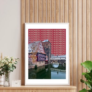 Nuremberg Germany Travel Poster