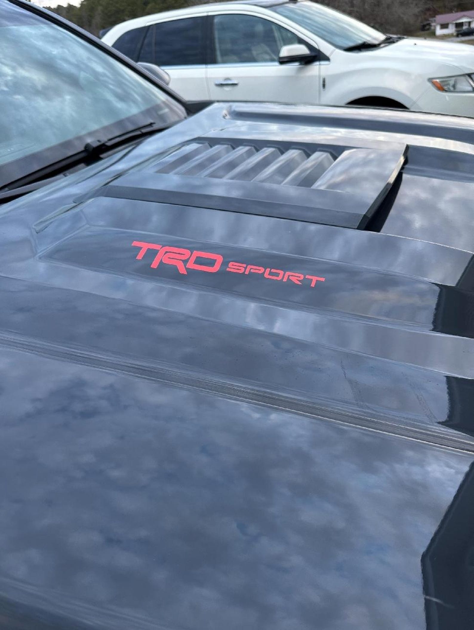 2025 + Toyota 4runner 6th Generation Hood Lettering Decal Set (TRD Off ...