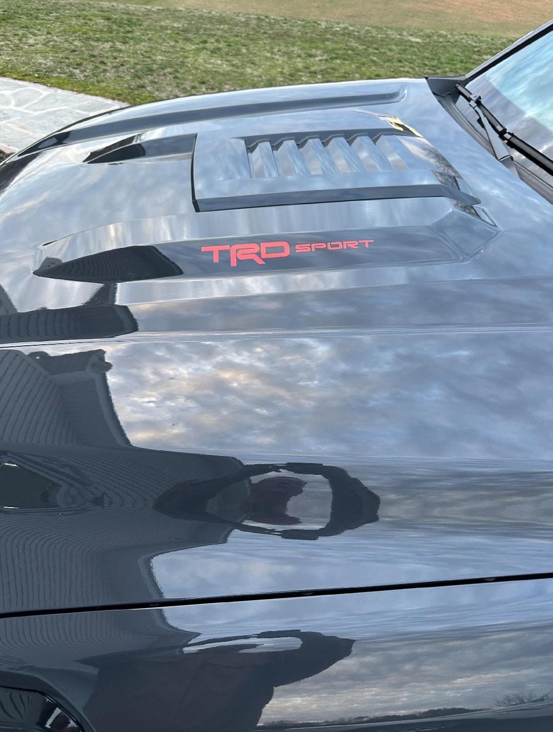 2025 + Toyota 4runner 6th Generation Hood Lettering Decal Set (TRD Off ...