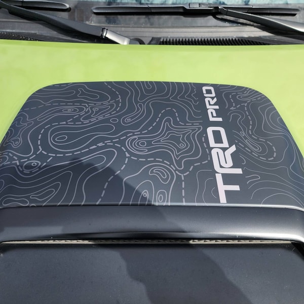 Toyota 4runner 5th Gen Hood Scoop Decal Etsy