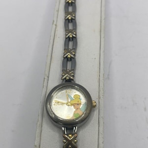 Silver And Gold Disney tinkerbell watch bracelet