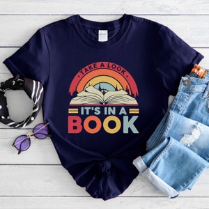 Reading Rainbow Shirt Take a Look Its in a Book Shirt - Etsy