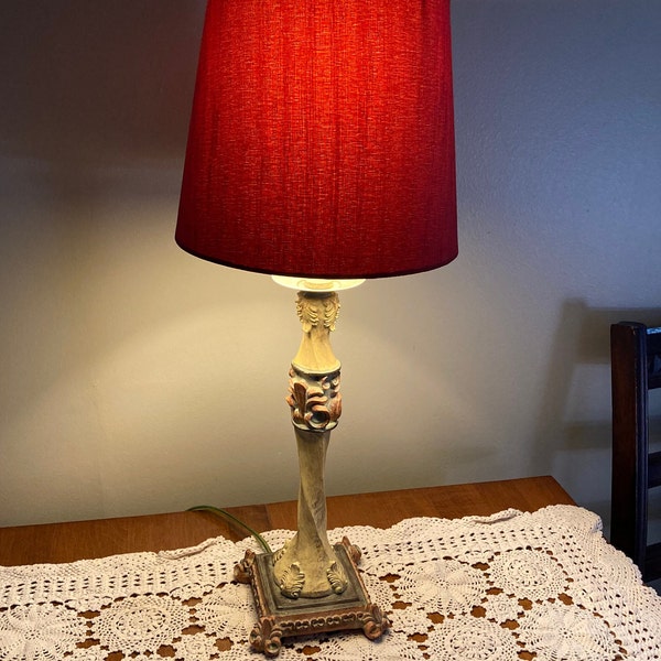 Candlestick Lamp Etsy