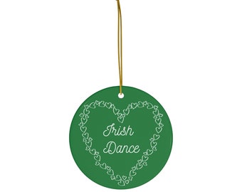 Irish Dance Christmas Ornament * Irish Dancer Gift