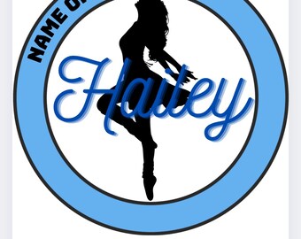 Tänzerin/Turerin/Cheerleader & Studio Schild