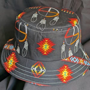 Reversible Bluebird Bucket Hat Mighty Warriors