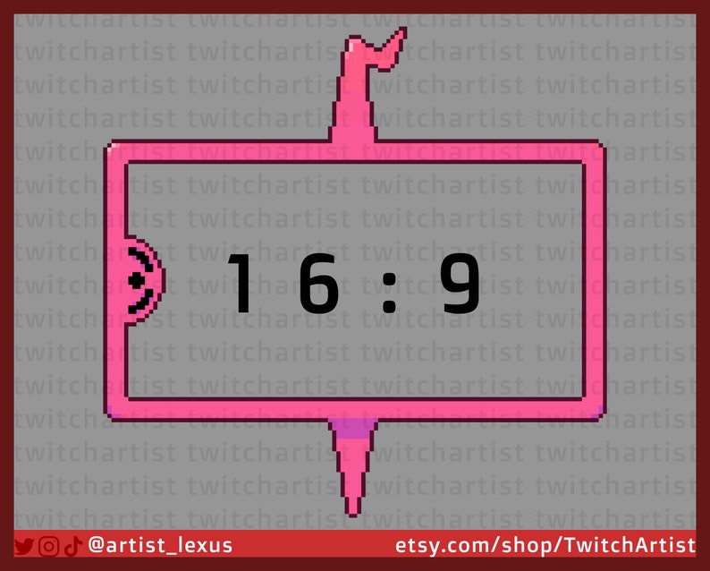 Pink Rotom Pink Rotom Webcam Overlay Pixel Twitch Subscribers Game Overlays Anime ...