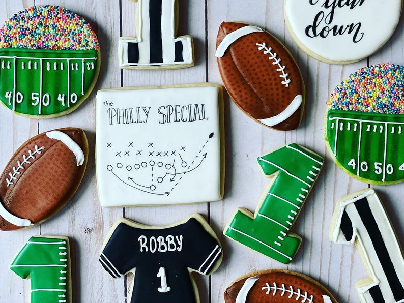 NFL & Football Cookies Personalized for Your Team - Etsy