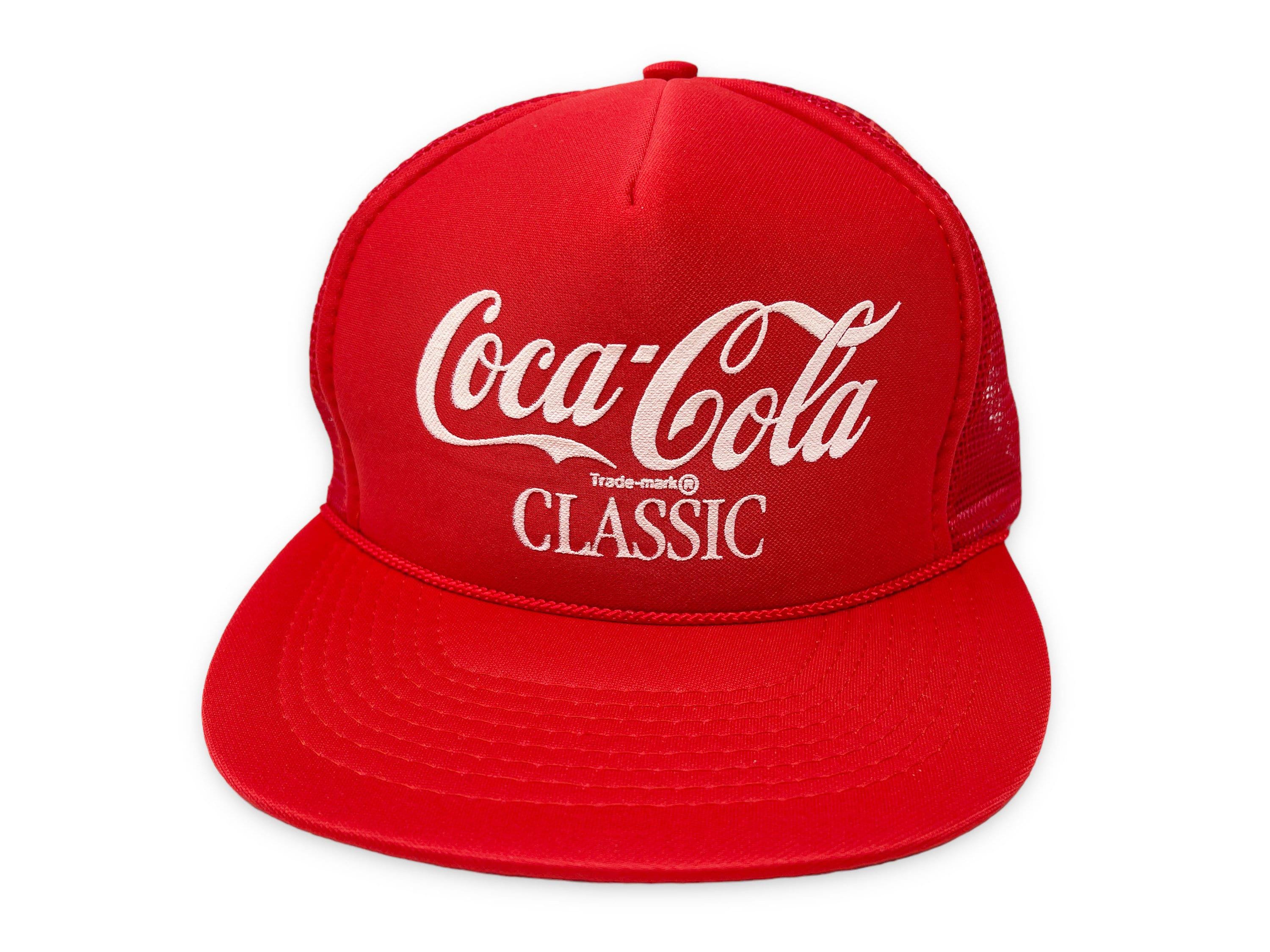 Coca-Cola ワークキャップ ホワイト　90s USA製 Coca-Cola ワークキャップ ホワイト 90s USA製