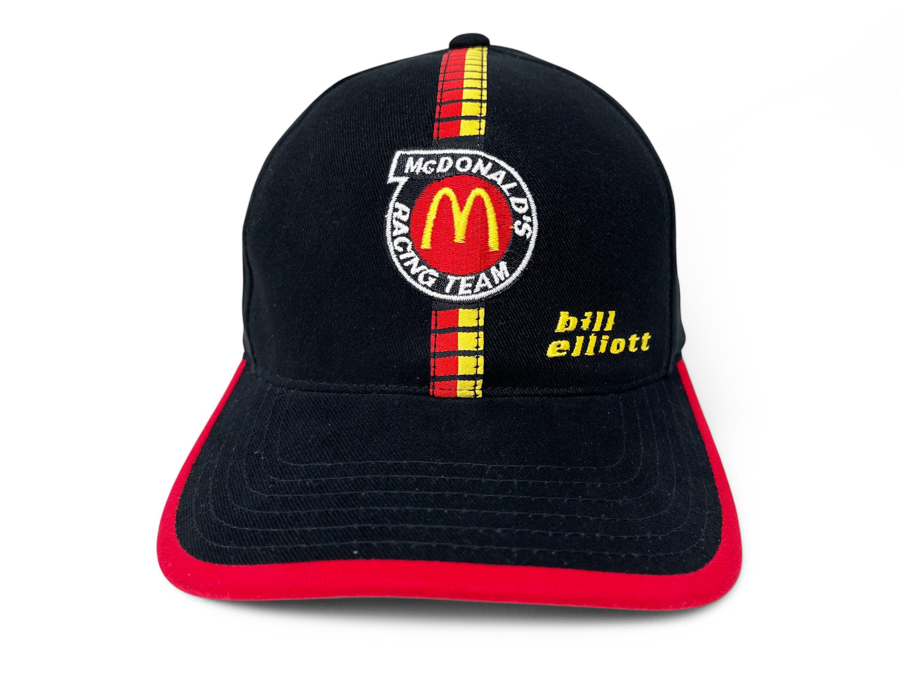 Vintage Mcdonalds Racing Team Hat 90s NASCAR Bill Elliott