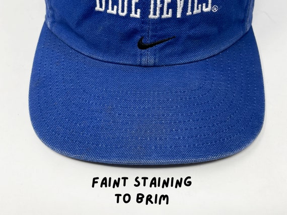 Vintage Duke Blue Devils Hat 90s 00s Nike Strapba… - image 10