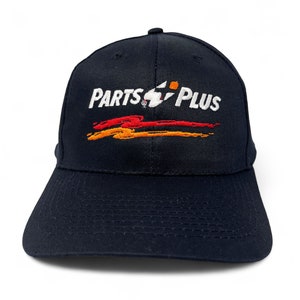 Vintage Parts Plus Auto Parts Hat 90s Snapback Automotive Cap H30