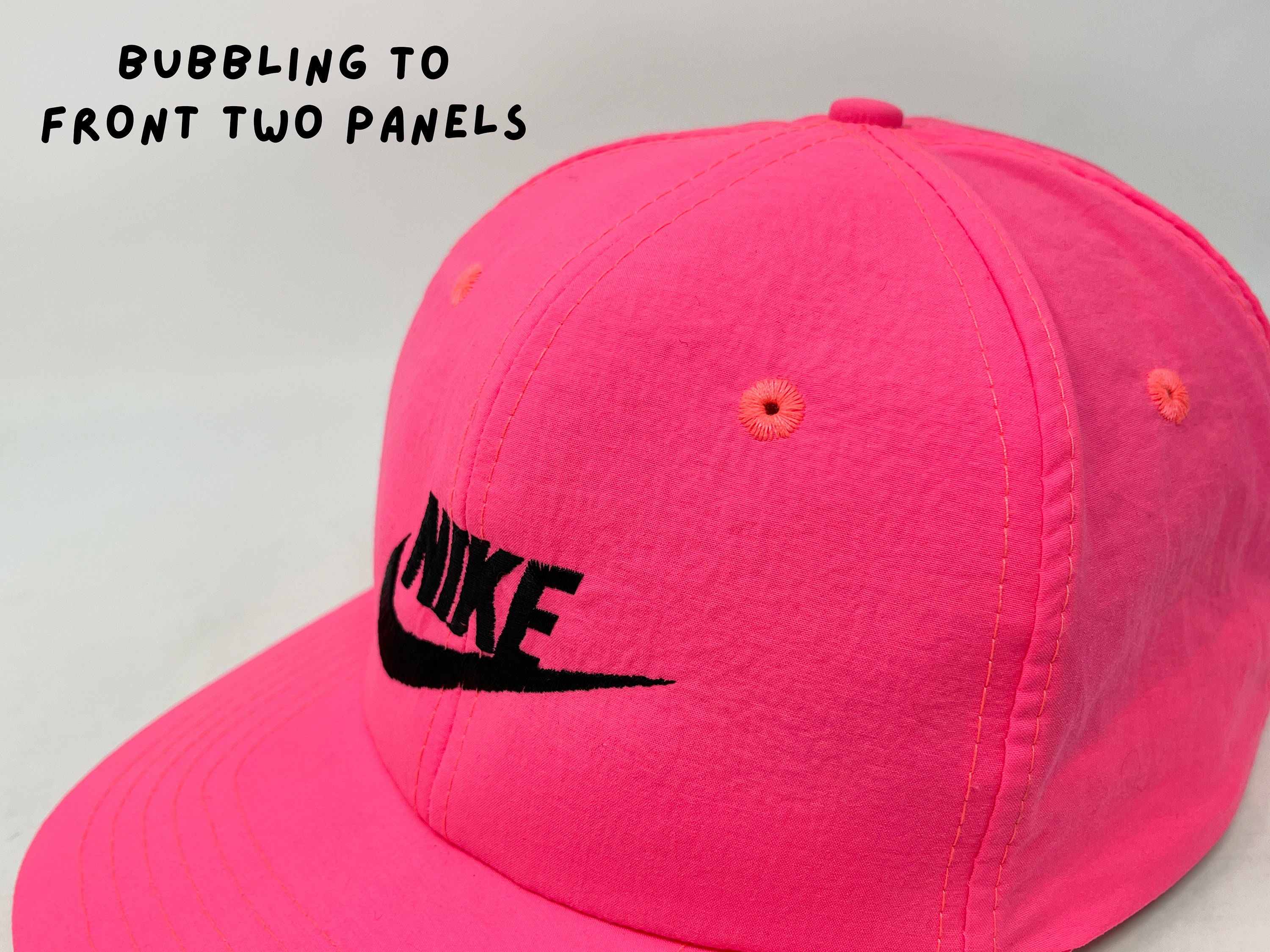 neon nike hat