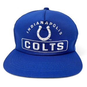 Vintage Indianapolis Colts Hat 90s Snapback Cap NFL H10