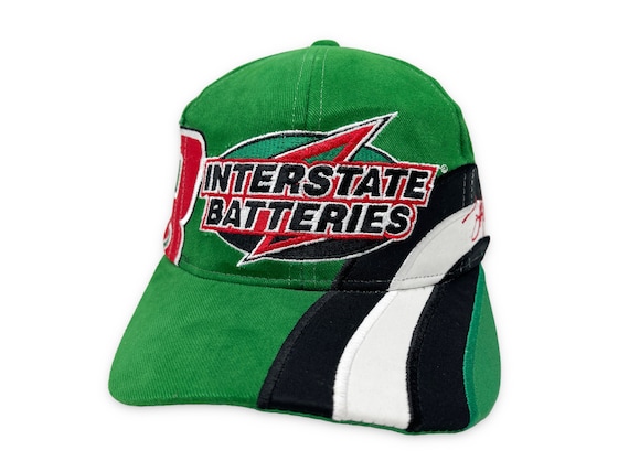 Vintage Interstate Batteries Hat 90s 00s NASCAR R… - image 1