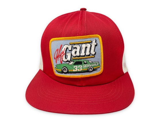 帽子 80s made in USA tracker cap 1980s Vtg Slick 50 Car Truck Engine Patch Trucker Hat Cap K