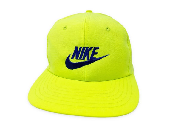 Vintage Nike Hat Snapback Cap Neon H12 - Etsy