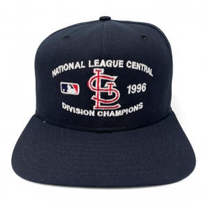 Vintage St Louis Cardinals Hat 90s Snapback Cap MLB New Era Wool STAINED H04