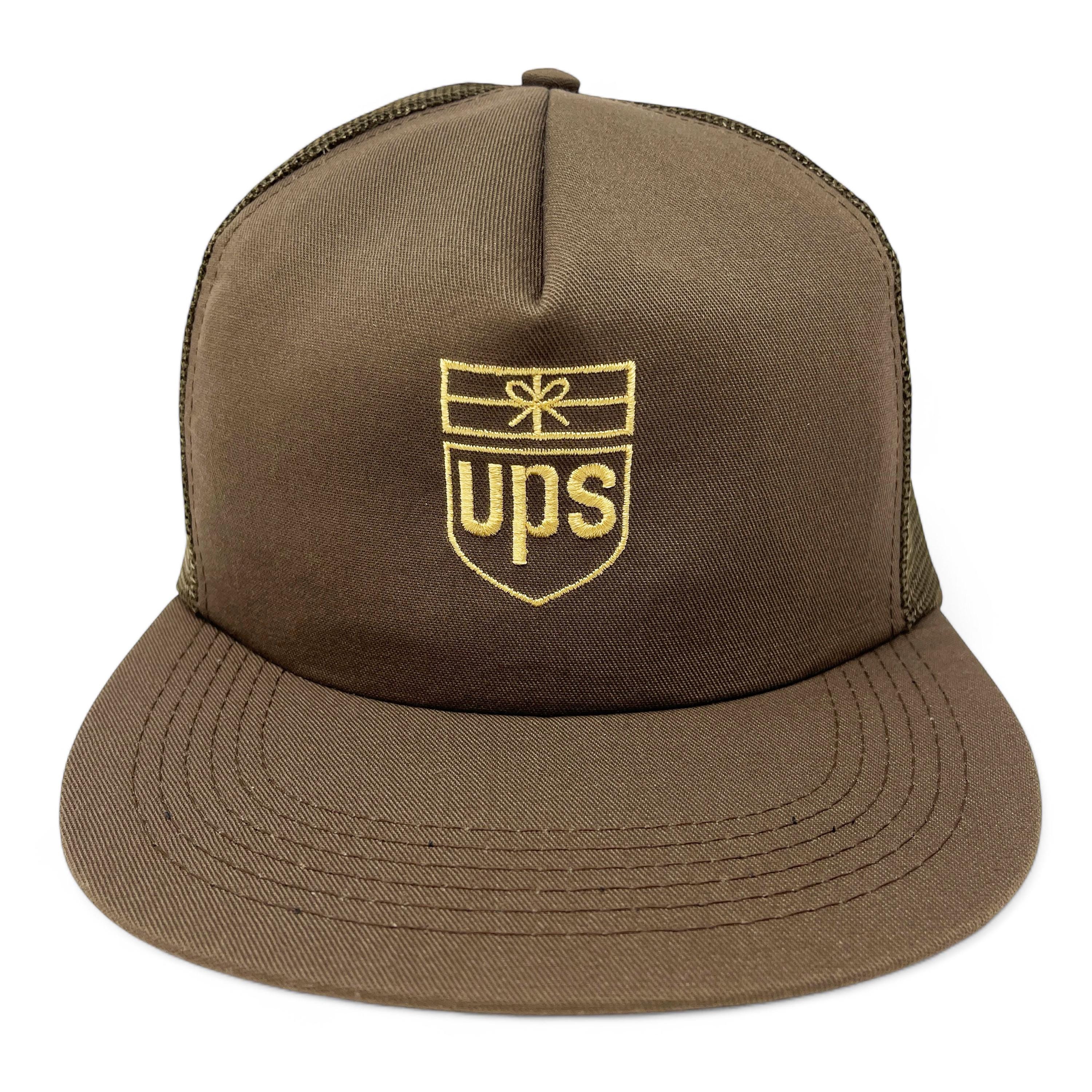 UPS ブラウンキャップ スナップバック　80s ビンテージ Vintage ups hat - Gem