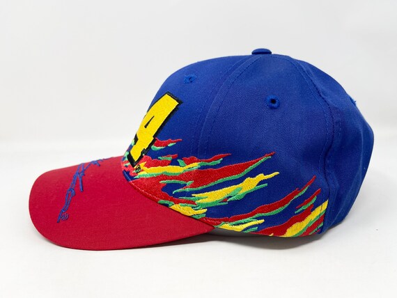 Vintage Jeff Gordon Hat 90s Strapback NASCAR Raci… - image 3