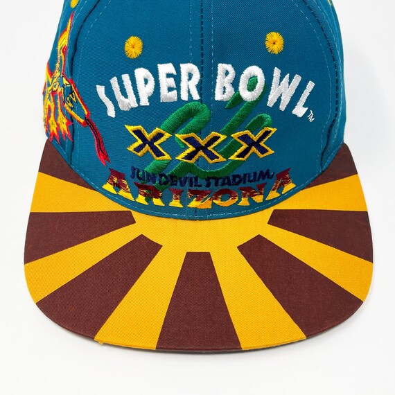 NFL 90s Vintage CAP 3個セット Snapback キャップ Vintage Super Bowl XXX Hat • 90s Snapback Cap Arizona Logo 7 • Low