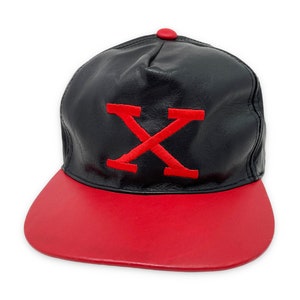 Vintage Malcolm X Hat 90s Strapback Leather Cap H02 - Etsy