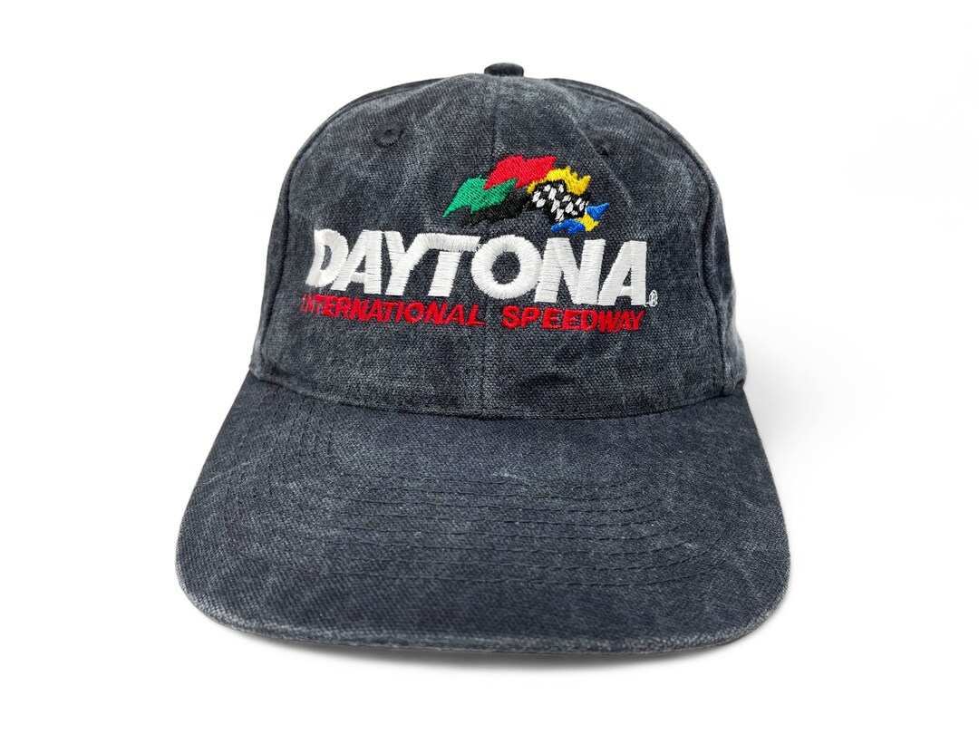 Speedway Racing Caps Vintage Daytona International Speedway Hat 90s 00s Strapback Cap 500 ...