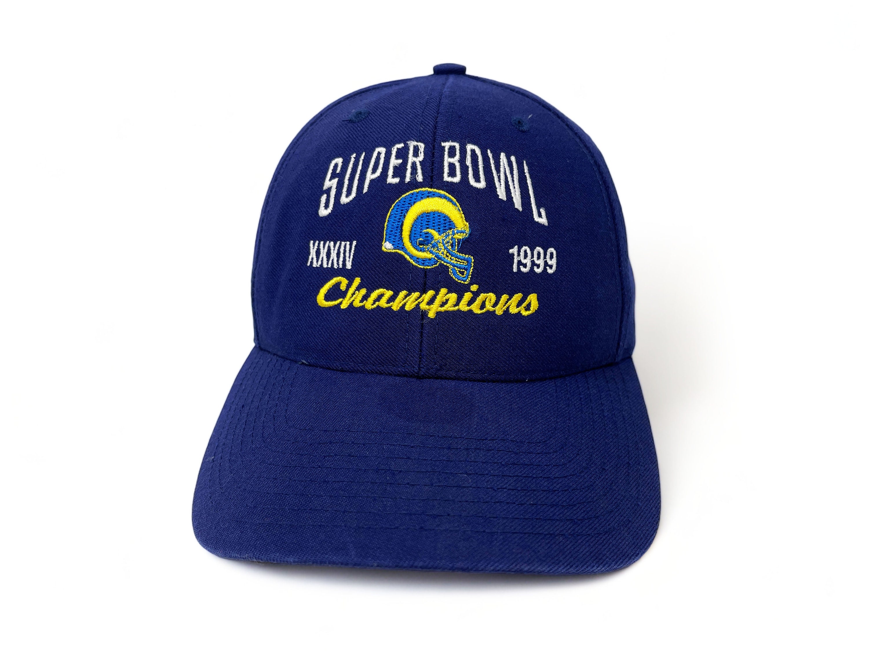 Vintage St Louis Rams Hat 90s 1999 Super Bowl Champions Snapback
