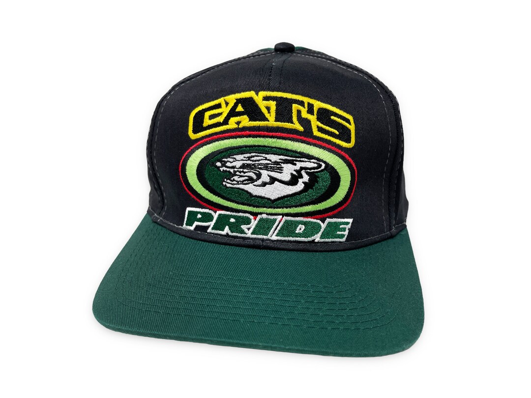 Vintage Arctic Cat Hat Snowmobile Racing Snowmobiling Snapback Etsy