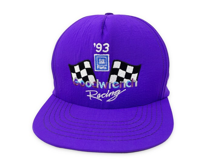 Retro Racing Hat Vintage Goodwrench Racing Hat 90s NASCAR Snapback Cap Purple H11 - Etsy